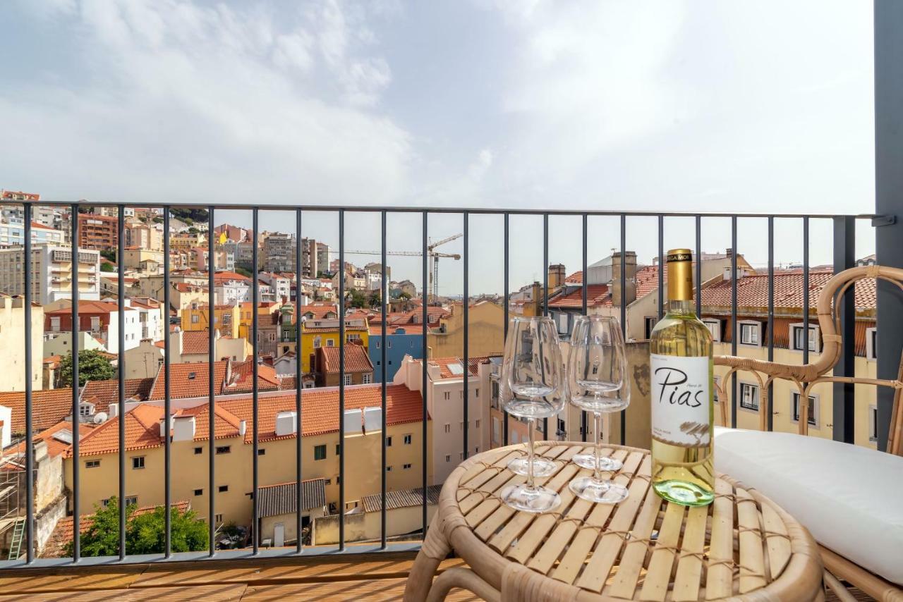 Altido Elegant City Deluxe Apartment & Altido Luxurious 3-Bedroom Apt With Terrace In Intendente Lisboa Eksteriør billede