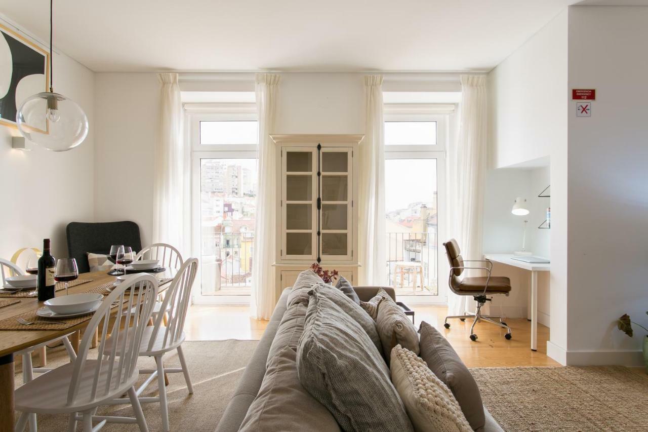 Altido Elegant City Deluxe Apartment & Altido Luxurious 3-Bedroom Apt With Terrace In Intendente Lisboa Eksteriør billede