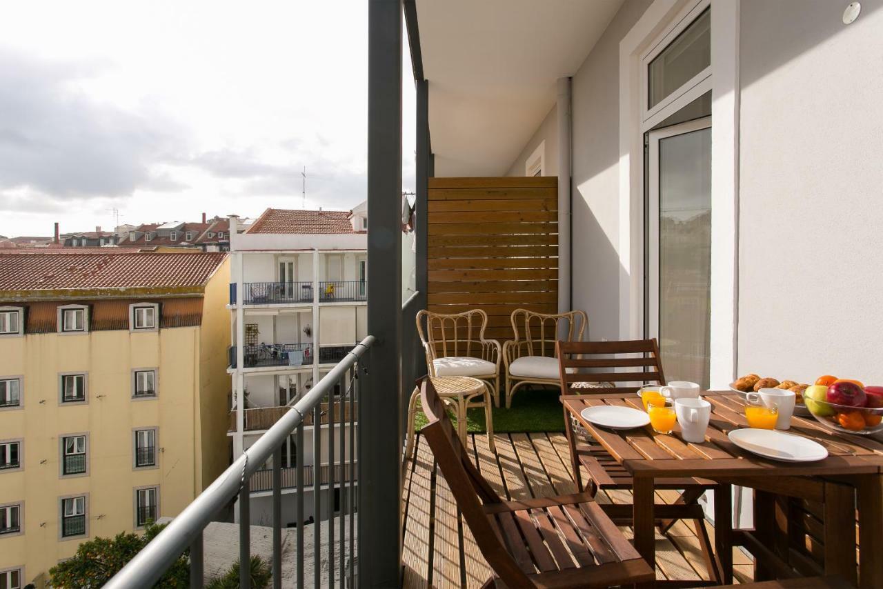 Altido Elegant City Deluxe Apartment & Altido Luxurious 3-Bedroom Apt With Terrace In Intendente Lisboa Eksteriør billede